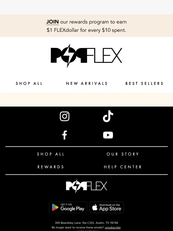Popflex Active - BIGGEST SAMPLE SALE EVER!