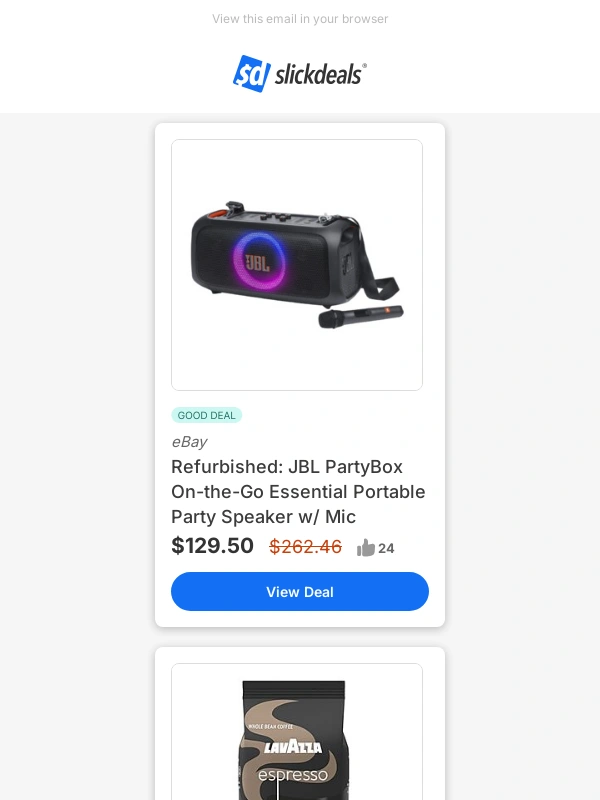 Slickdeals - Limited-Time Deals from eBay,Amazon,Woot! & more!