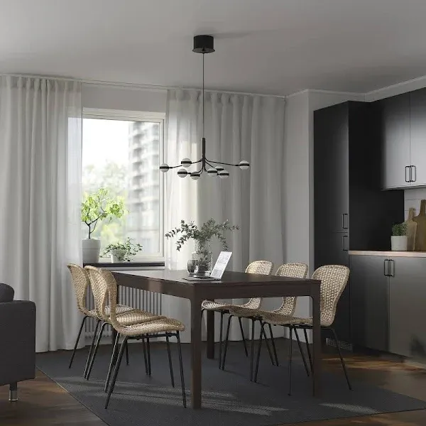 IKEA EKEDALEN table and 6 chairs