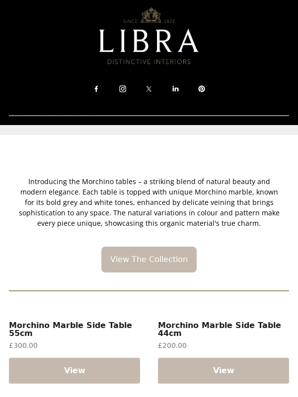 Uber - Meet The Morchino Marble Tables ?
