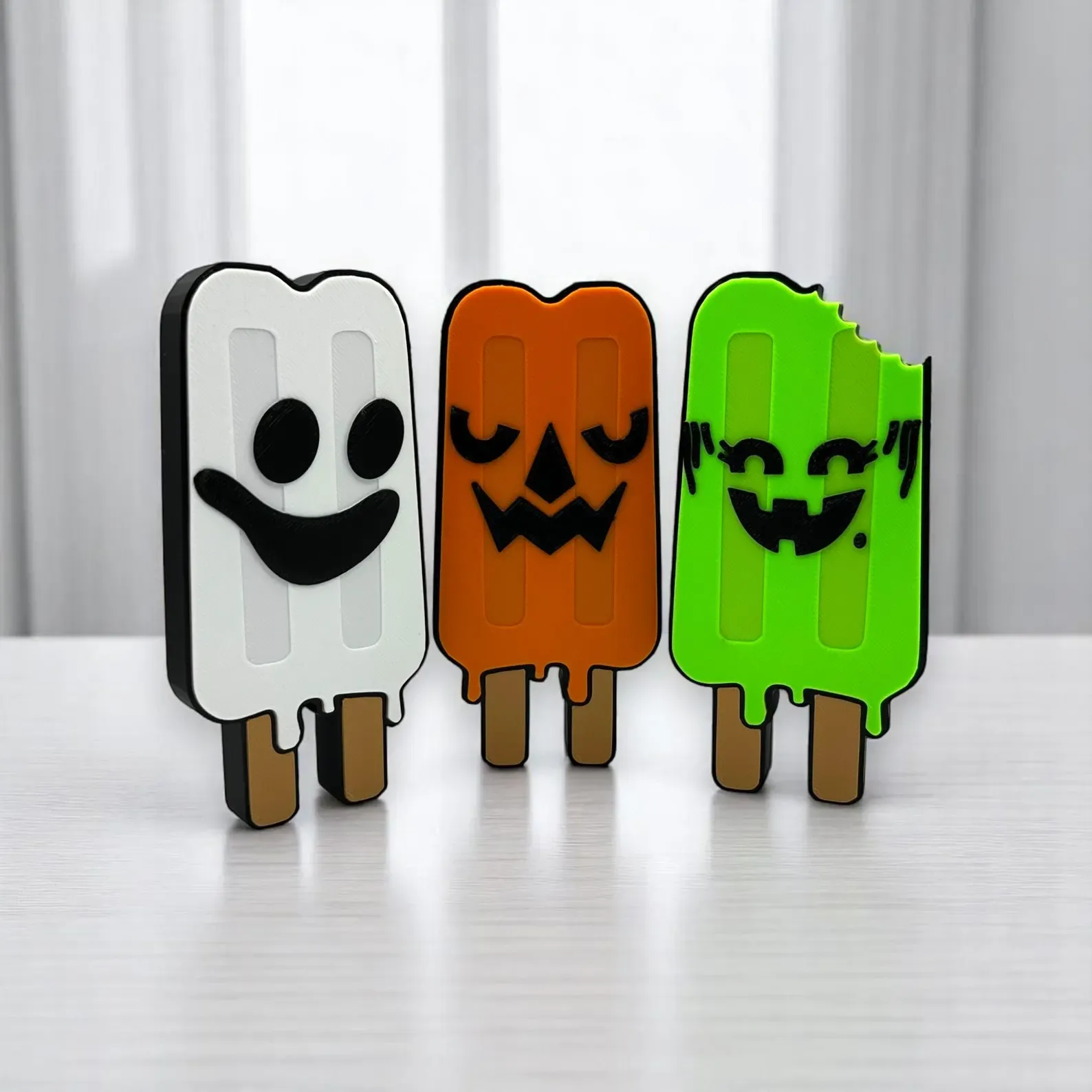 Boo Pop Treat Summerween Decorations 3D Printed