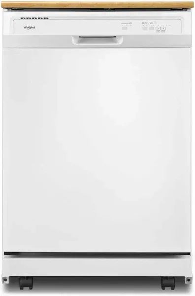 Whirlpool Front Control Portable Heavy-Duty Dishwasher