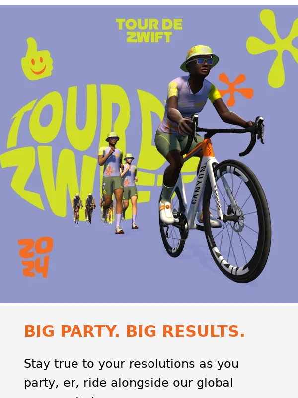 Zwift - Tour de Zwift is here! ?