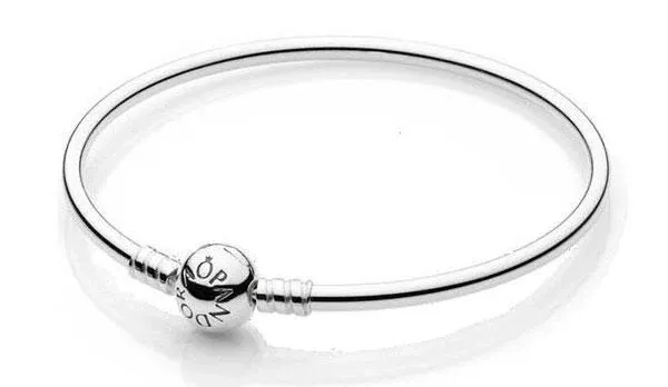 Pandora Sterling Silver Green Bay Packers Ladies' Bangle Bracelet