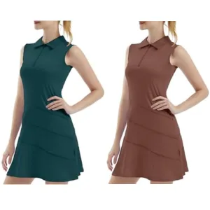 Short Sleeve Tennis Sport Dress