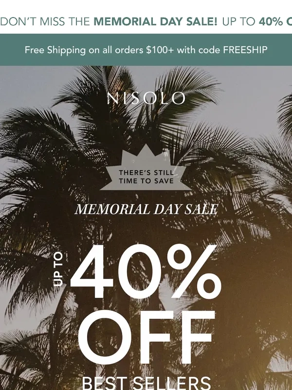 Nisolo - Up to 40% off Best Sellers