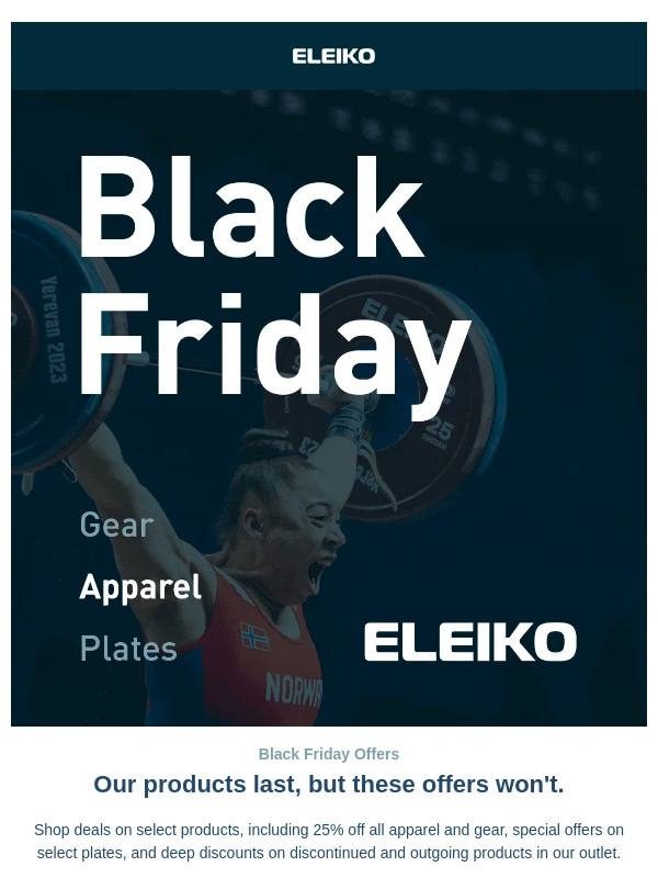 ELEIKO - Black Friday Deals