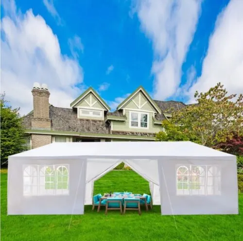 New 10x30Canopy Party Outdoor Wedding Tent Gazebo Pavilion Cater Events 8 Wall