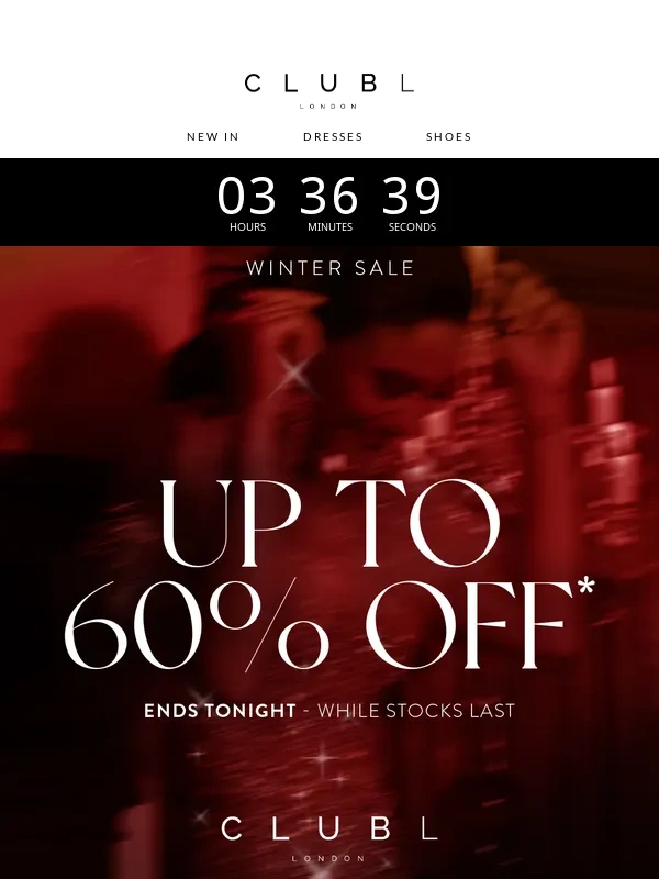 Club L London - FINAL CALL: Get up to 60% off