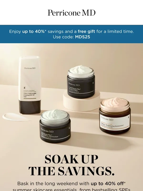 Perricone MD - Save up to 40% on your favorites before they sell out