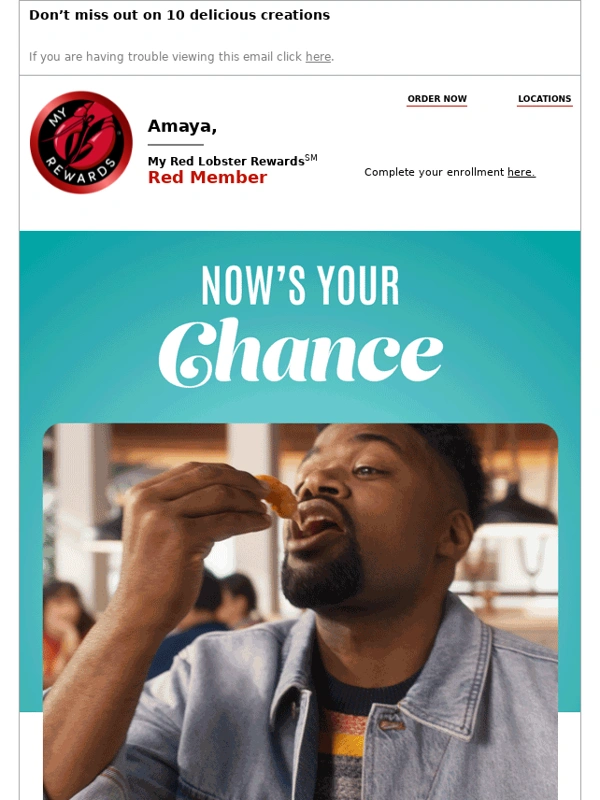 Red Lobster - Last chance for Lobsterfest ?