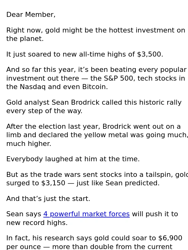 Barchart - How high will gold surge?
