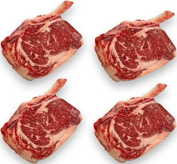 Snake River Farms USDA Prime Cowboy Steak 4-Pack