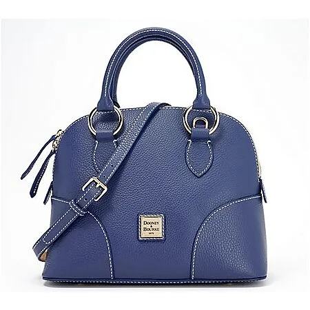 Dooney & Bourke Lucca Pebble Leather Satchel w/ Crossbody Strap (Various Colors) $160.99 + Free S/H