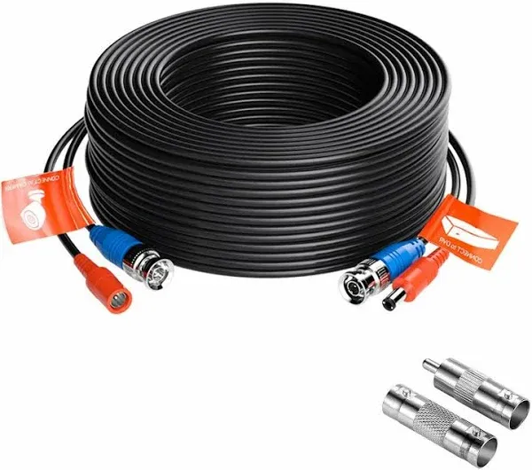 ZOSI Video Power Cables 60ft/18m