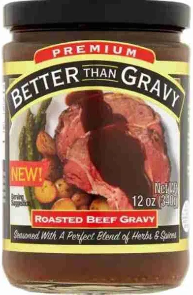 Better Than Gravy Premium Roasted Beef Gravy 12 oz