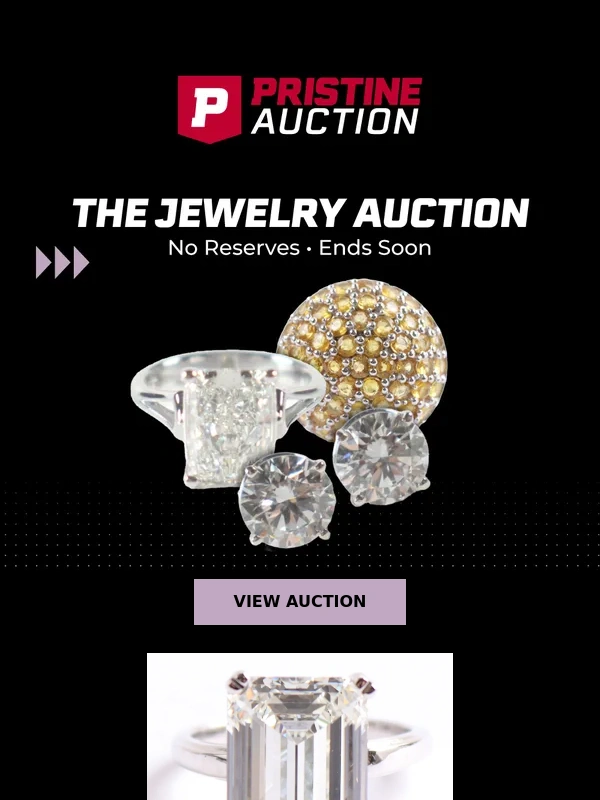 Pristine Auction - ? Our Latest Jewelry Auction Ends Tonight!