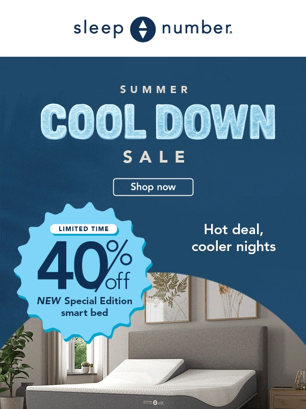 Sleep Number - ? Up To 40% Off Cooling Smart Beds