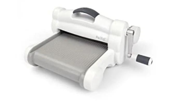 Sizzix Big Shot Plus 660340 Manual Die Cutting & Embossing Machine for Arts & Crafts, Scrapbooking & Cardmaking, 9 Opening