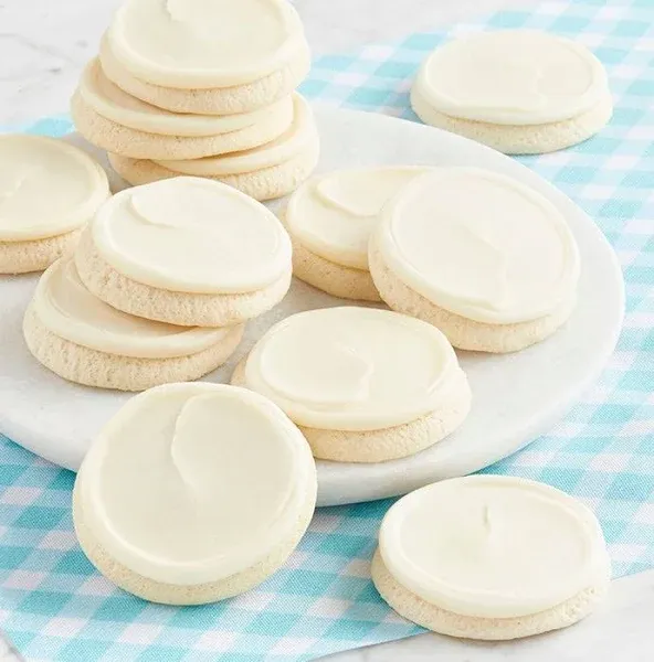 Cheryl's Cookies Buttercream Frosted Vanilla Cutout Cookie Flavor Box