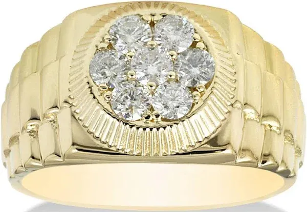 1ct TDW Diamond 14K Yellow Gold Ring