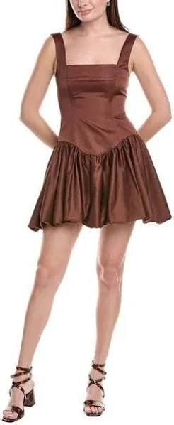 WeWoreWhat Women's Bubble Skirt Corset Mini Dress