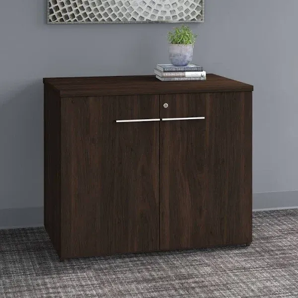 Bush Business Furniture Office 500 Storage Cabinet with Doors