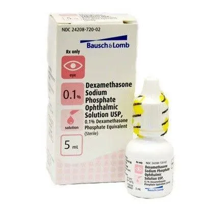 Dexamethasone Ophthalmic Solution 0.1% 5ml