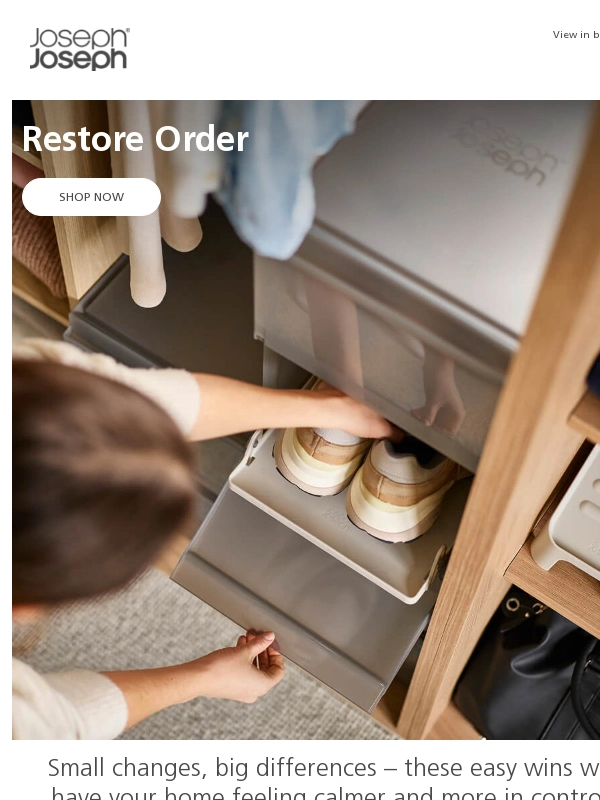Joseph Joseph - Effortlessly organize every space →
