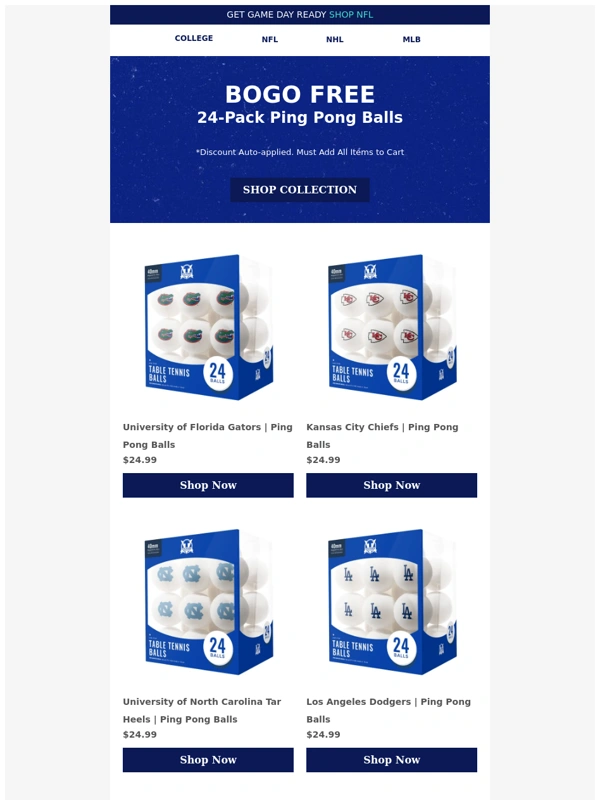 Victory Tailgate - ? BOGO Free Flash Sale