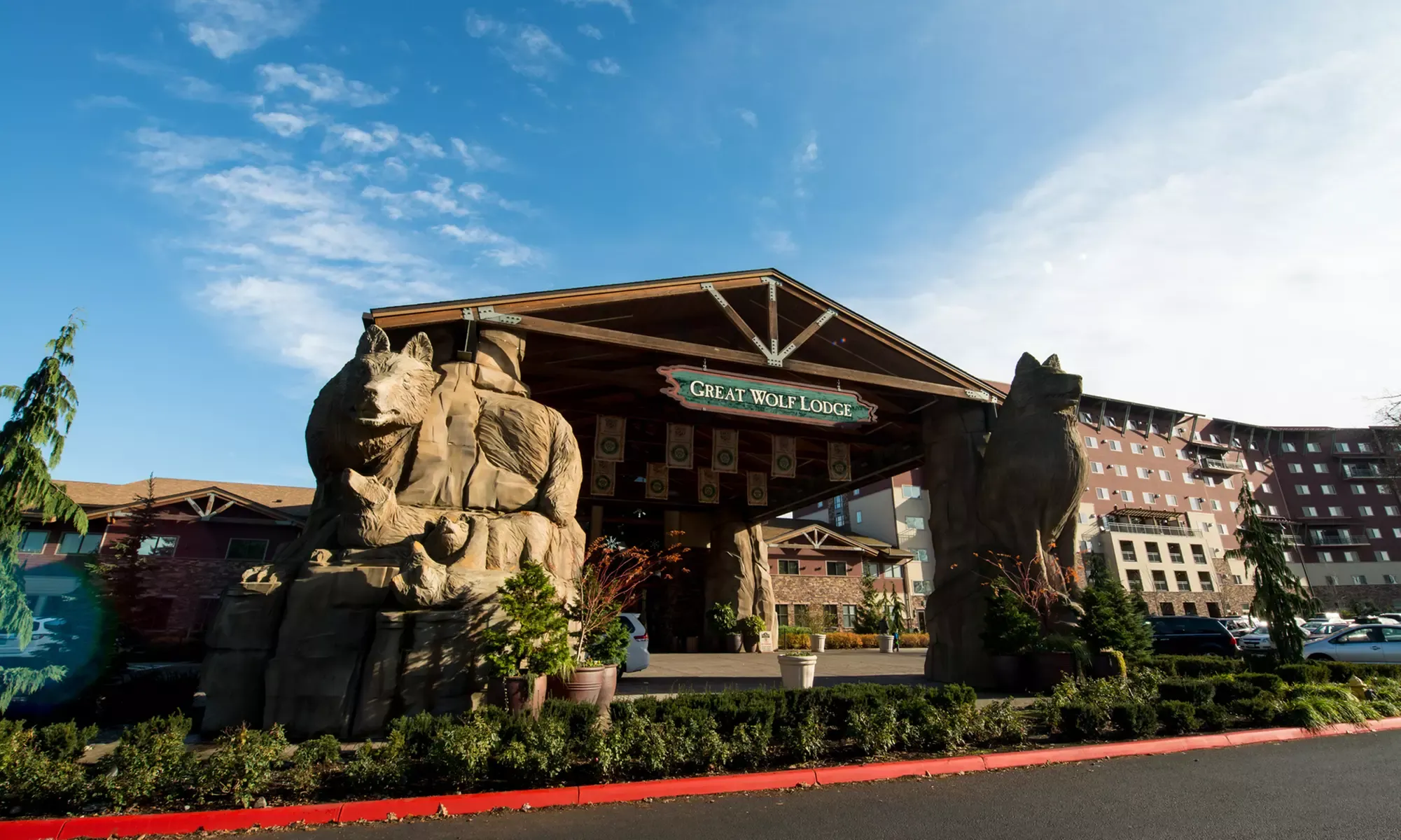 Hotel Stay with Daily Water Park Passes at Great Wolf Lodge Grand Mound in Washington