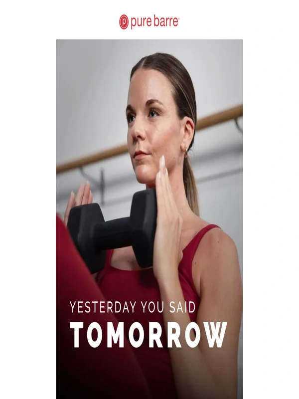 Pure Barre - One Day or Day One?