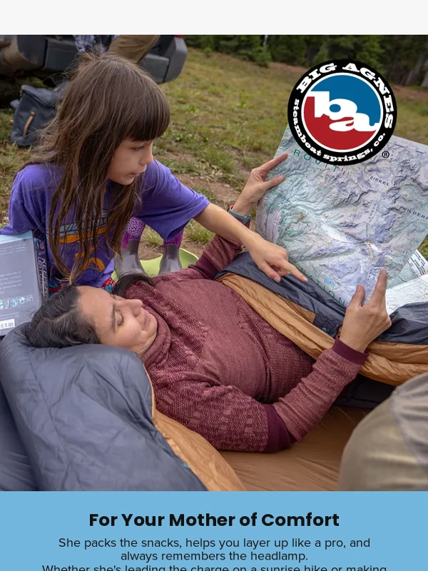 Big Agnes - ?Built for the Mother of Comfort?