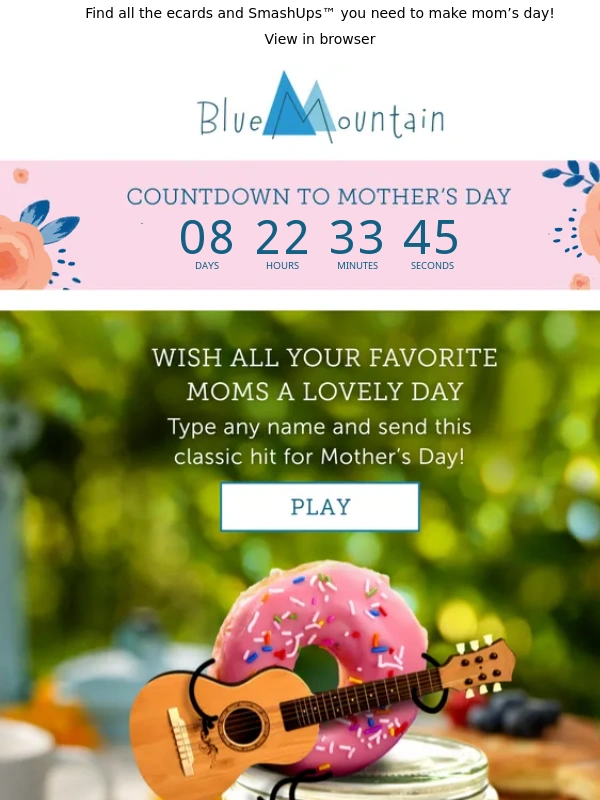 Blue Mountain - Check out new Mother’s Day cards,Friend!