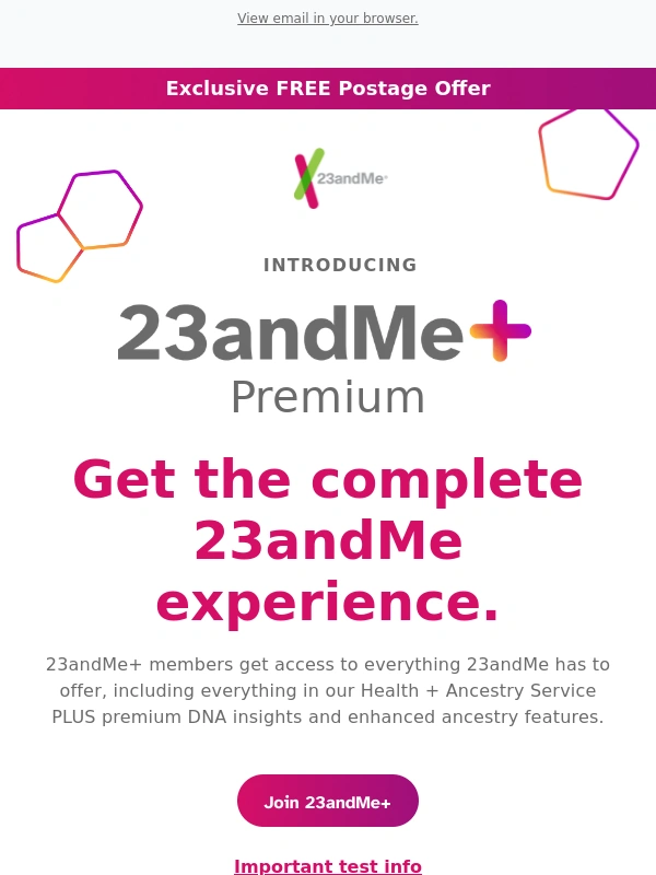 23andMe - Introducing 23andMe+ Premium