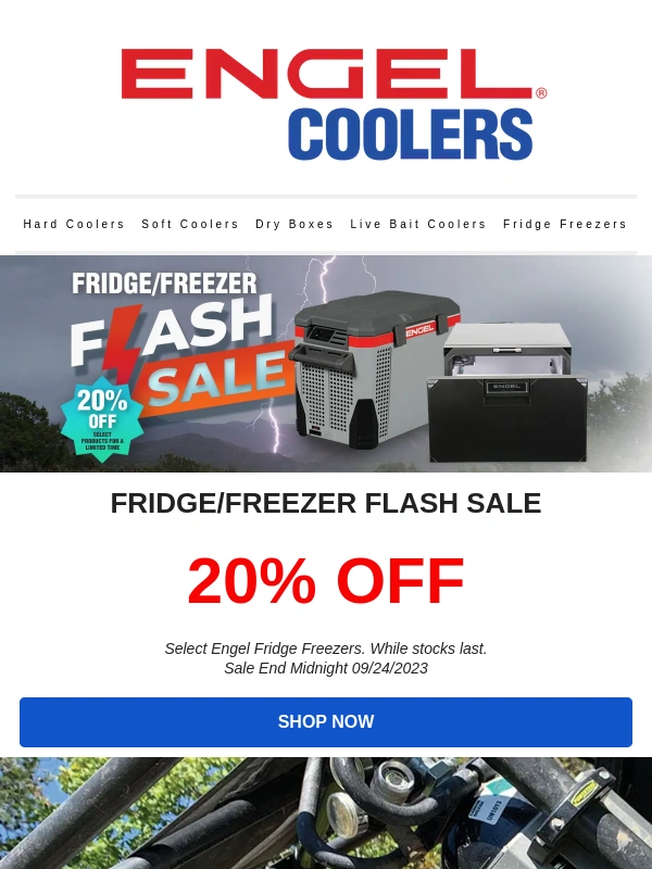 Engel Coolers - Engel Fridge/Freezer Flash Sale - 20% off Select Products