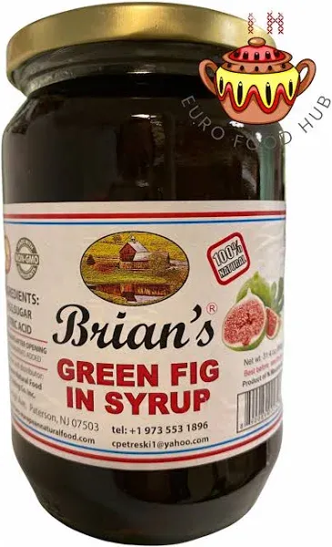 Brian's Green Figs in Syrup