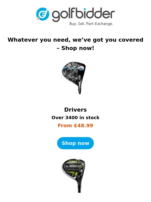 Golfbidder - Major Performance – Without the Major Price