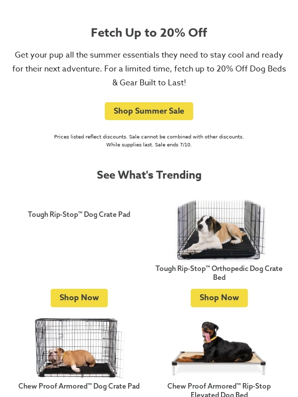 K9 Ballistics - Fetch Up to 20% Off Dog Beds & Gear Built to Last