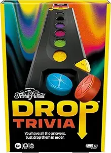 Trivial Pursuit Drop Trivia Electronic Party Board Game $8.74 + Free Shipping w/ Prime or on $35+