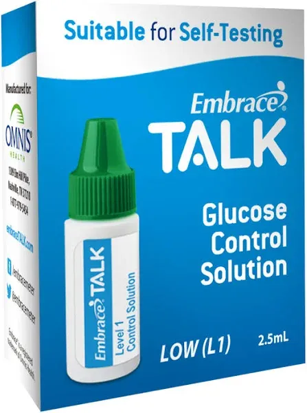 Embrace Talk Blood Glucose Control Solution