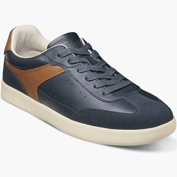Florsheim Men's Pace T-Toe Lace-Up Leather Sneakers