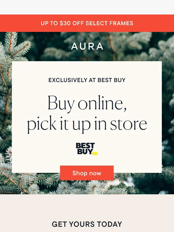 Aura Frames - Need a gift today?