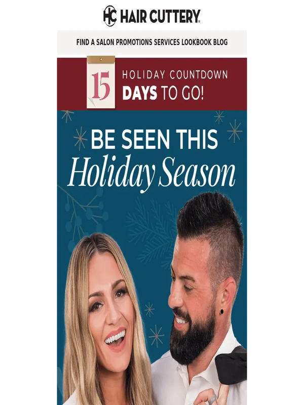 Hair Cuttery - Trim the tree & your hair ?✂️