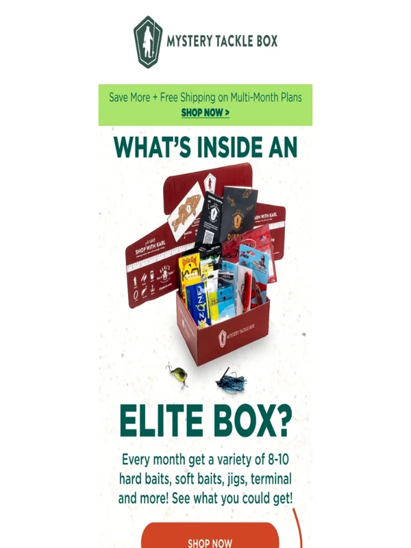 Mystery Tackle Box - Preview a MTB Elite Box!