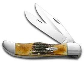 Case Folding Hunter BoneStag