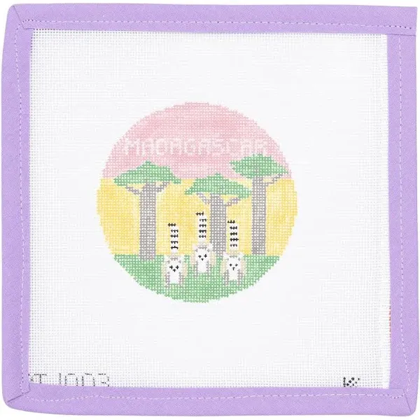 Lycette Designs Madagascar Needlepoint Canvas