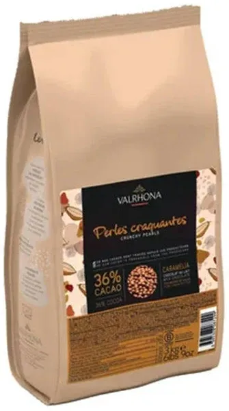 Valrhona Caramelia Milk Chocolate Pearls