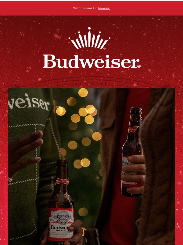 Budweiser - Happy Holidays from Budweiser!