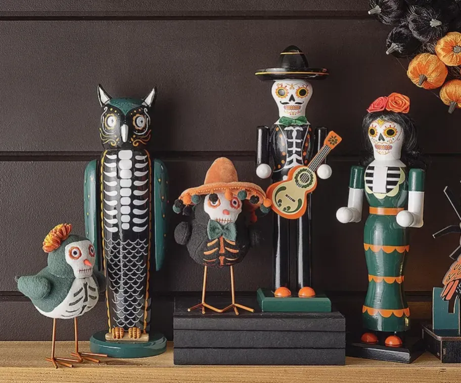 Layerings Day Of The Dead Halloween Birds 2-Pack